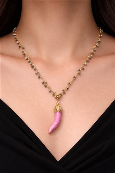 Halskette Cianfrone Gioielli Dame in  Metall-Legierung LARA01-GLICINE - LARA01-GLICINE